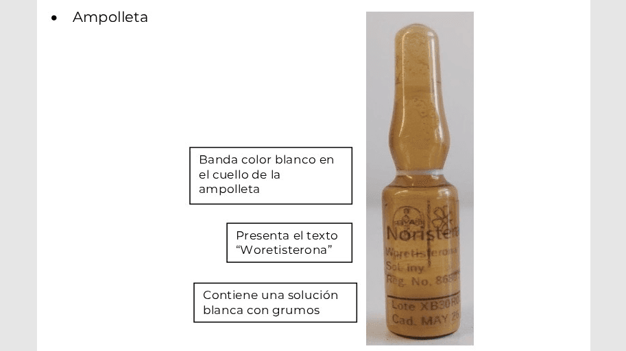 Alertan por Inyección Anticonceptiva Falsificada