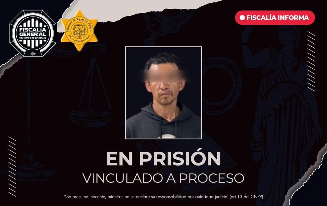 Prisión preventiva para hombre acusado de incendiar una camioneta en Querétaro
