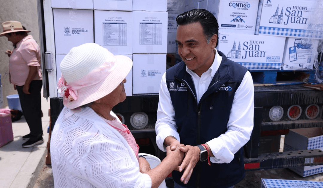 Secretaría de Desarrollo Social y Salud acercan apoyos a comunidades de Tequisquiapan
