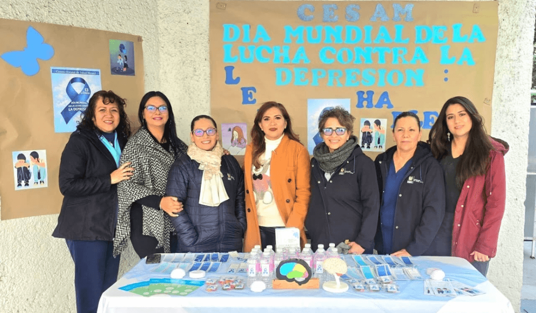 Conmemora SESA el Día Mundial de la Lucha contra la Depresión con jornadas informativas en el CESAM