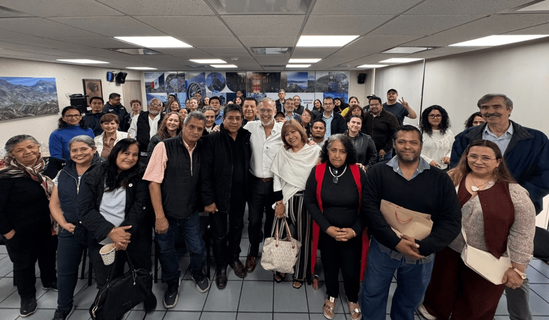 Del Prete presenta programas de SEDESU a comerciantes del Centro Histórico