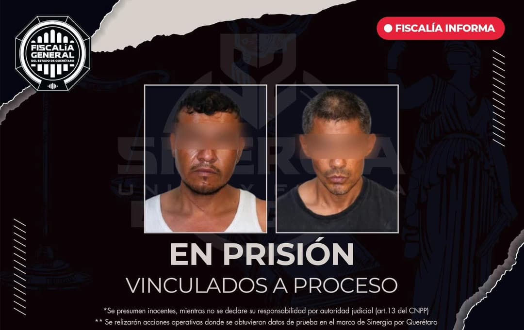 Vinculan a proceso a dos sujetos por secuestro, robo y tentativa de homicidio en Jalpan
