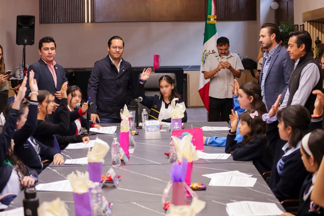 Impulsan participación de las infancias con el programa “Niñas y Niños en el Gobierno”